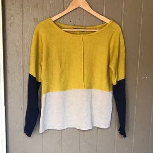 THML colorblock sweater
